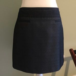 Ann Taylor Loft Sparkly Petite Jean skirt